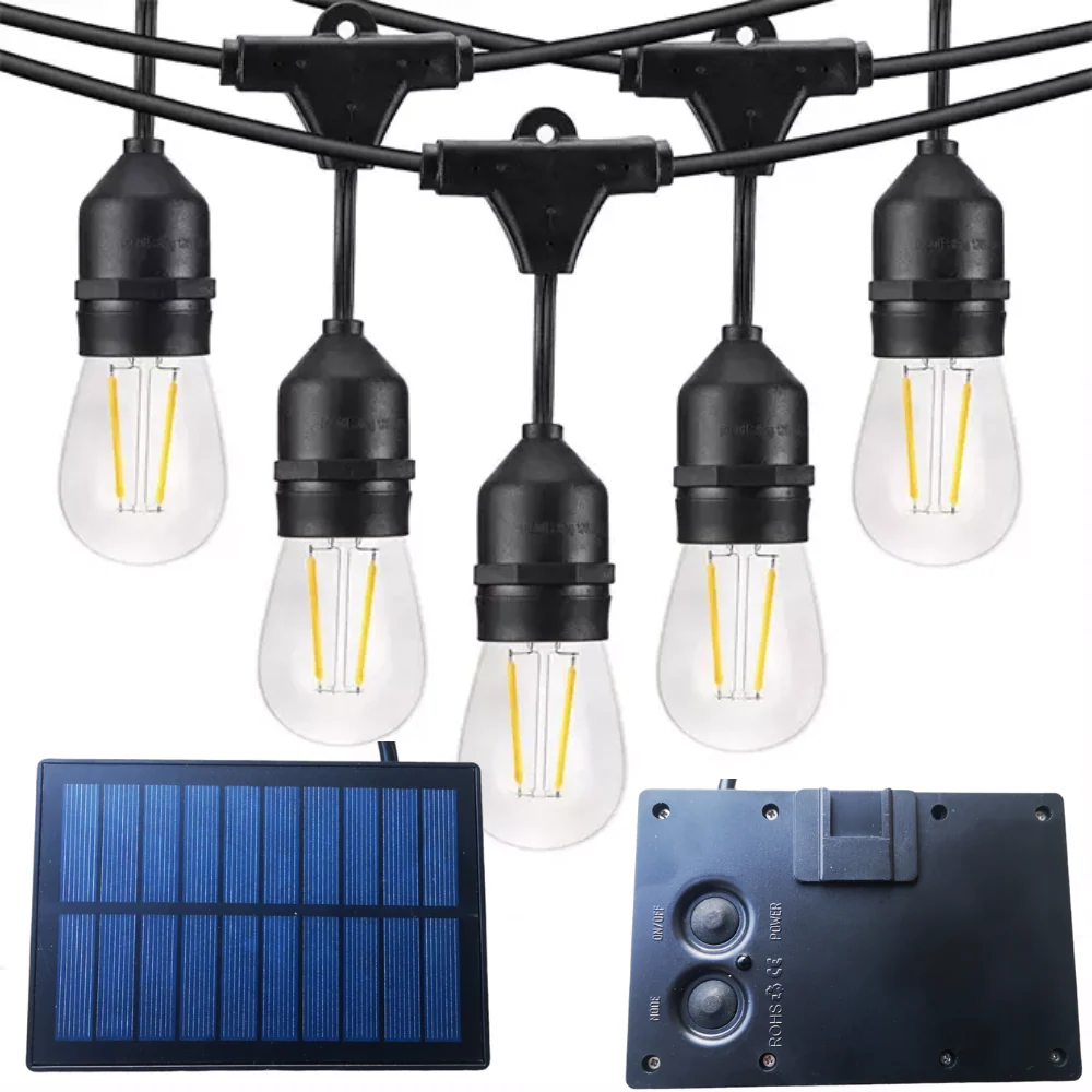 Catena Luminosa da Esterno ad Energia Solare - Image 4