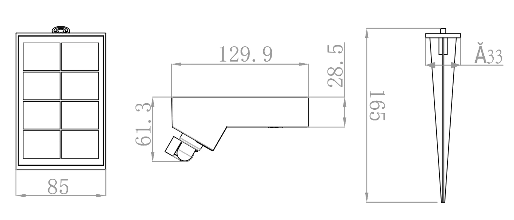 Faretto con Pannello Solare 500 Lumen - Image 9
