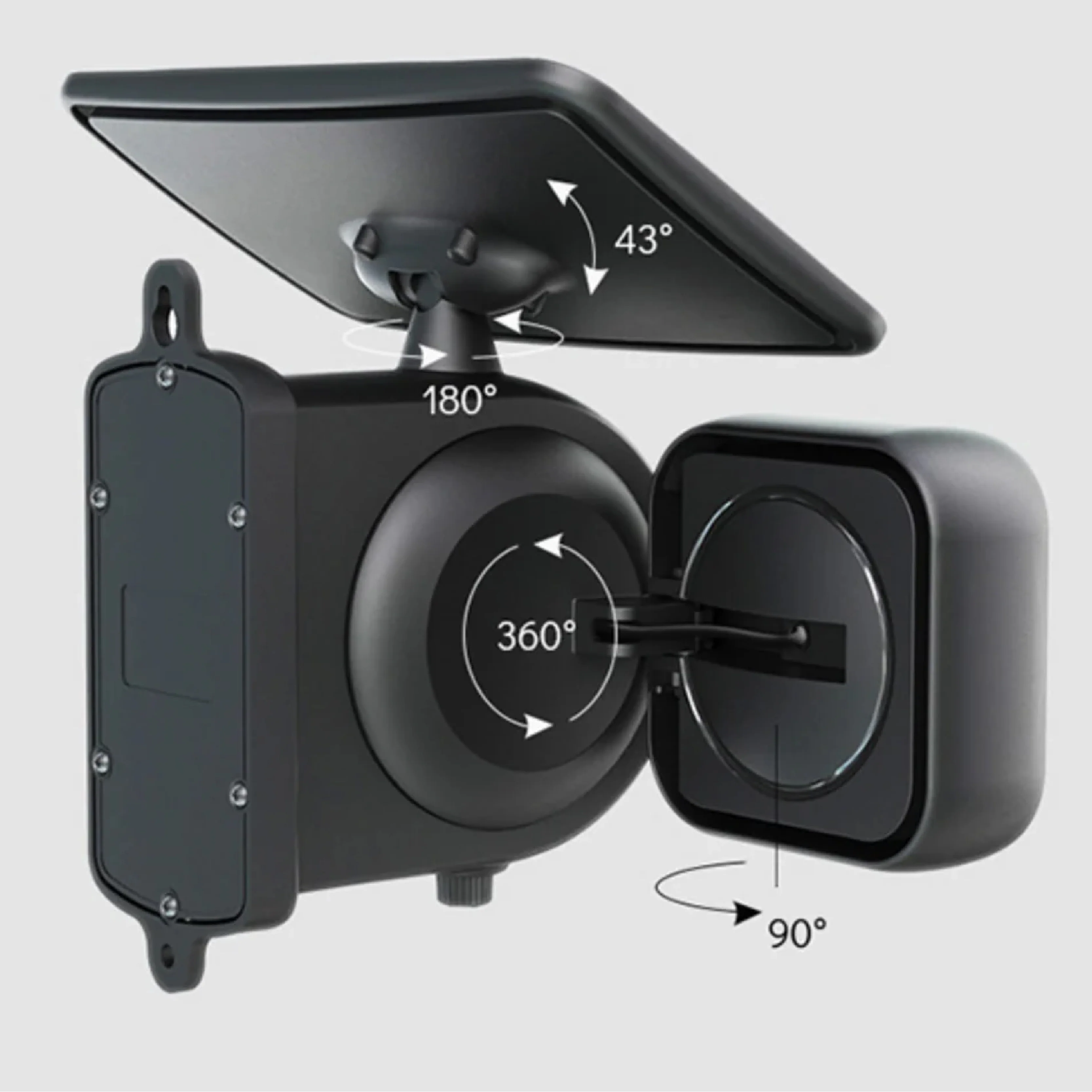 Faretto Led ad Energia Solare per Esterno Mars3 - Image 10