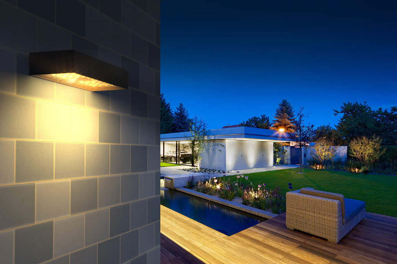 Lampada ad Energia Solare da Parete WALL Nera - Image 6