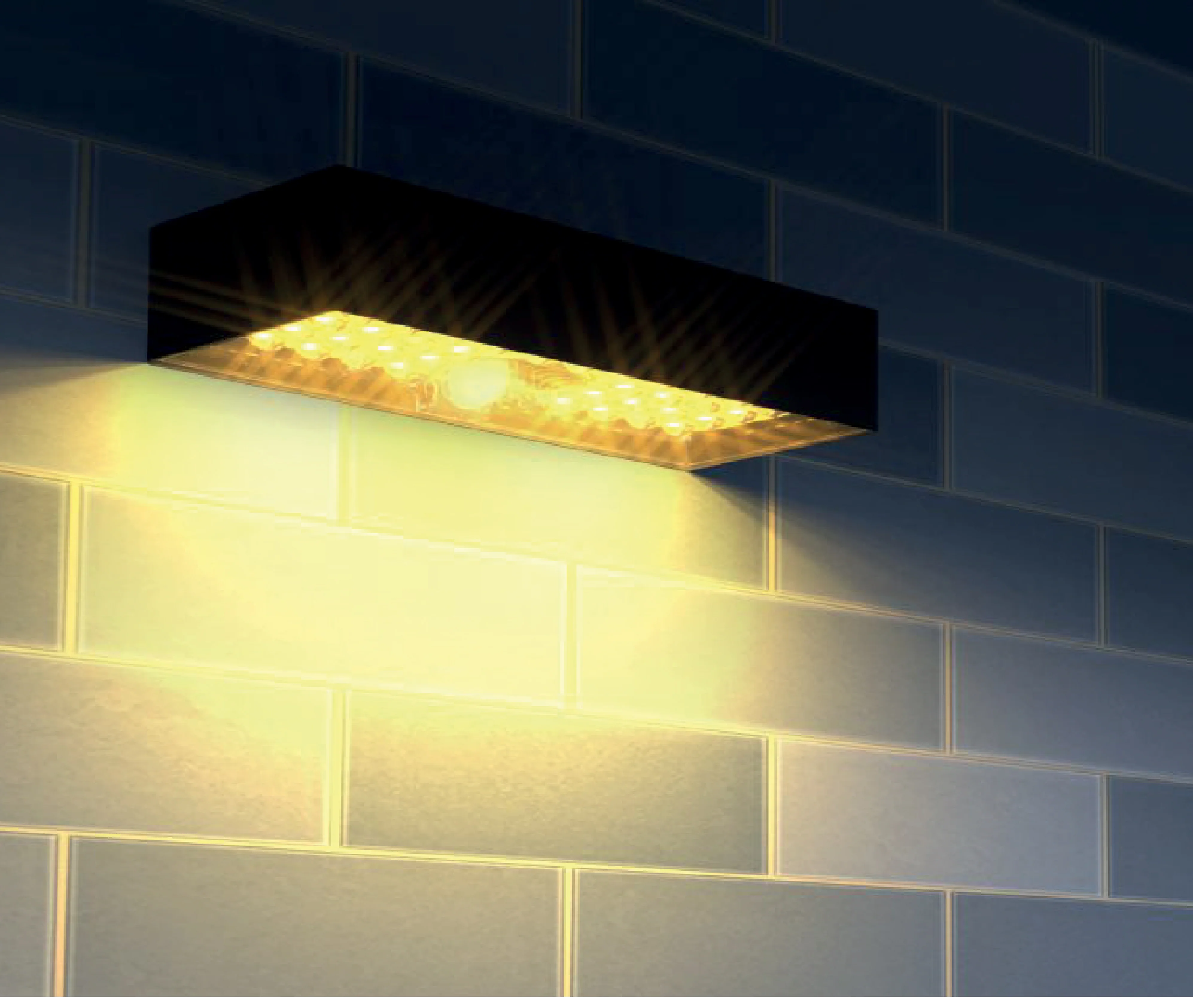 Lampada ad Energia Solare da Parete WALL Nera - Image 7