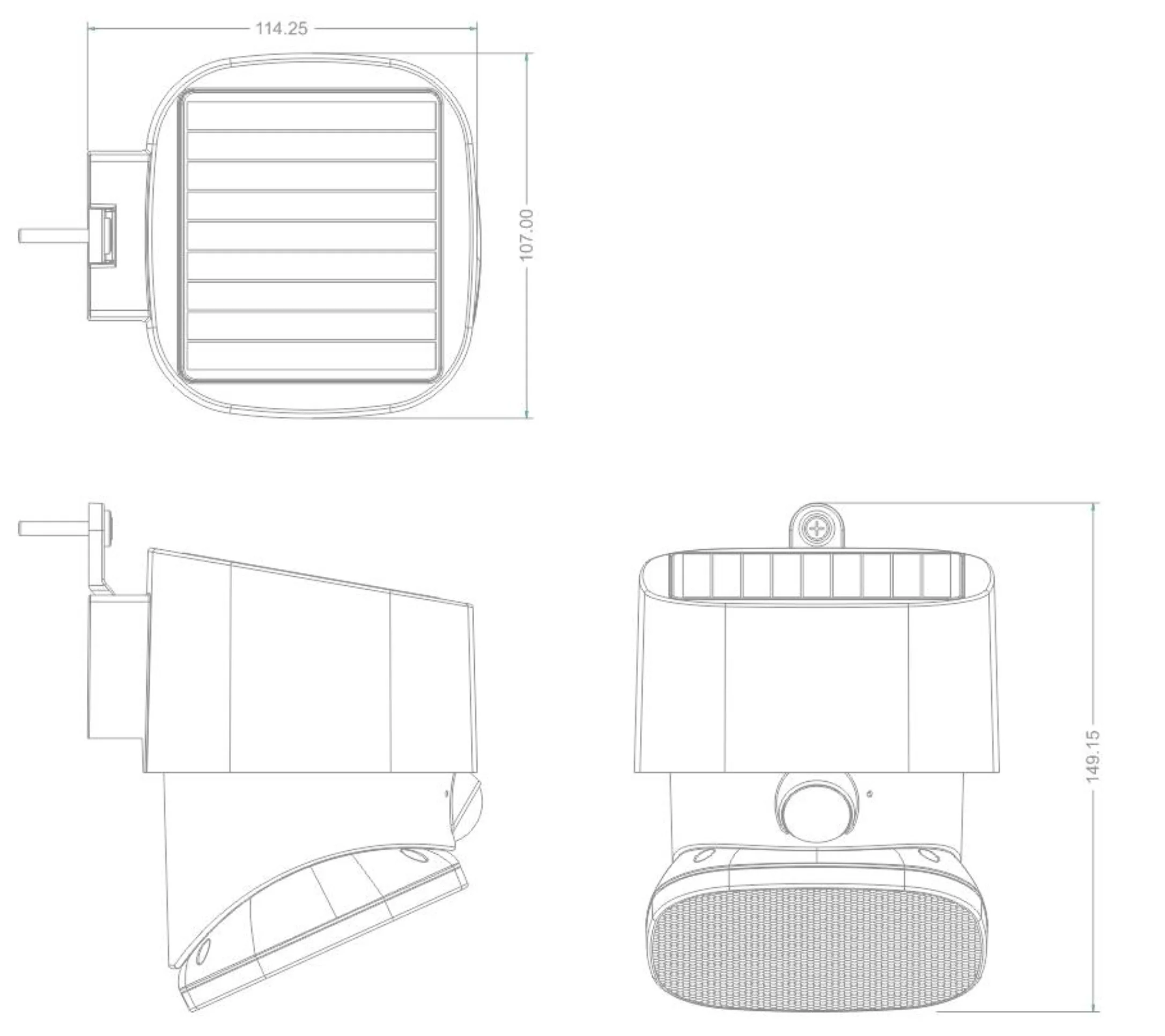 Lampada con Pannello Solare da esterno 2000 Lumen MARS2 - Image 11