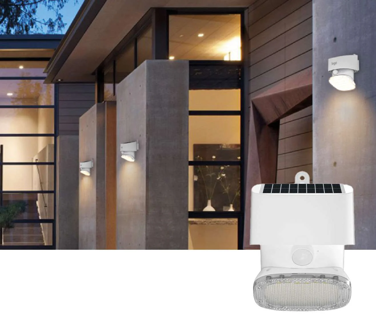 Lampada con Pannello Solare da esterno 2000 Lumen MARS2 - Image 3