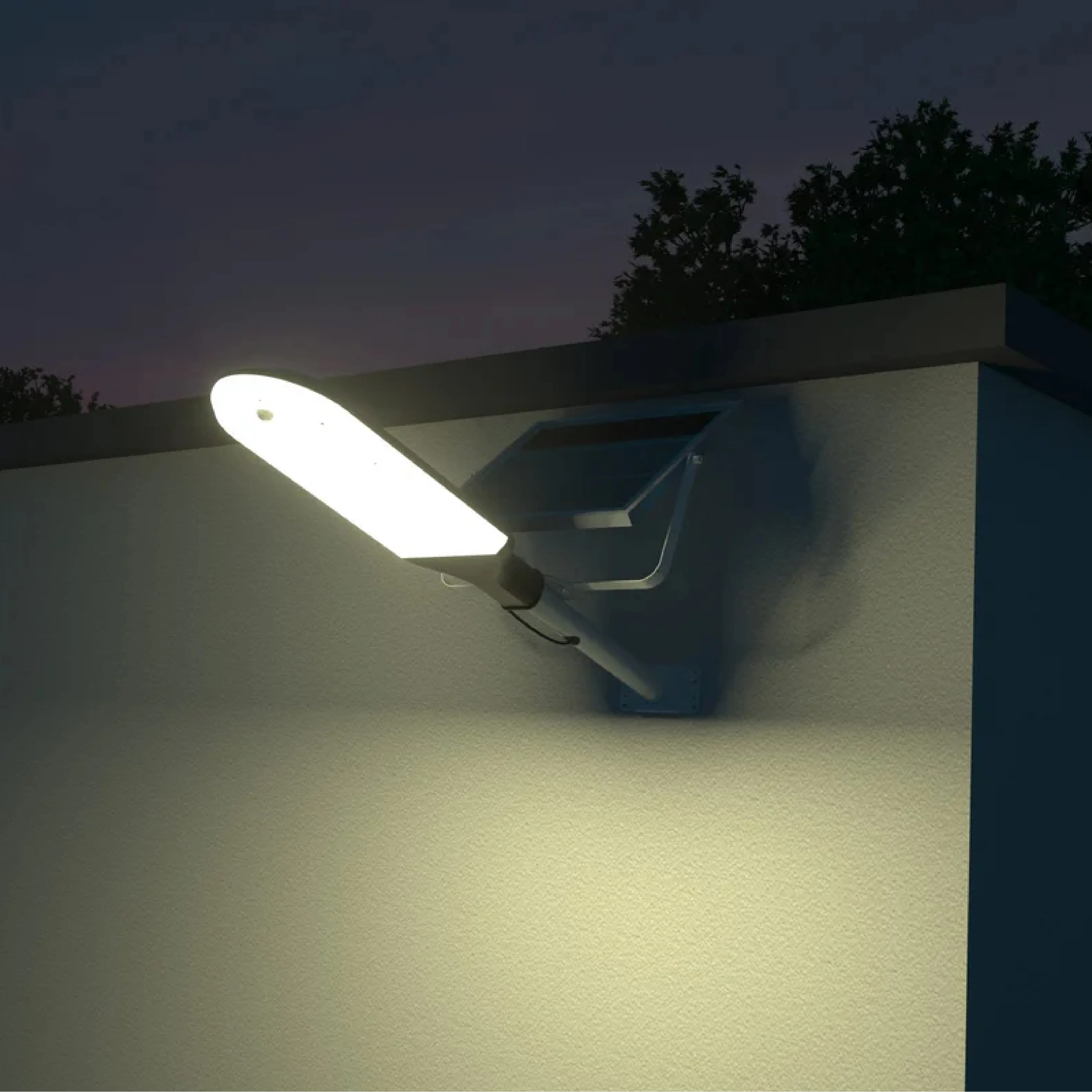 Lampione ad Energia Solare 4800 Lumen con Pannello Fotovoltaico Orientabile - Image 6