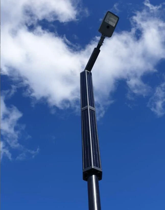 Lampione ad energia solare con pannello verticale a 360° - Image 10