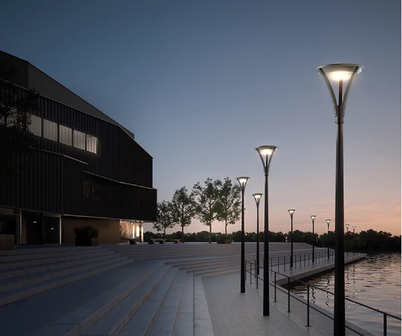 Lampione Led ad Energia Solare Park - Image 4