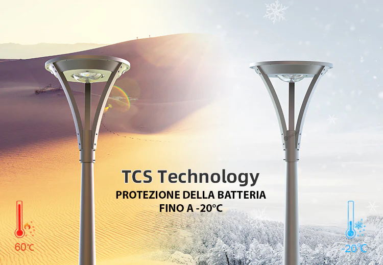 Lampione Led ad Energia Solare Park - Image 7