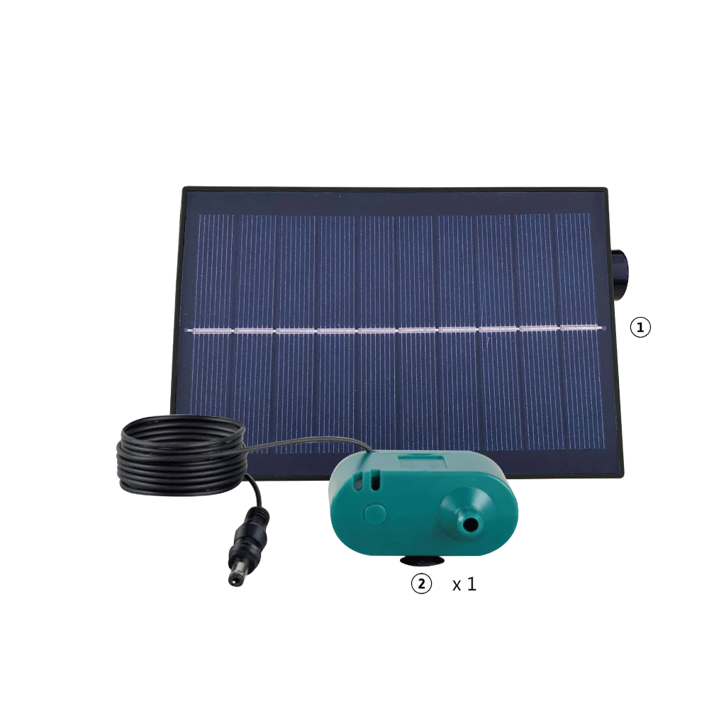 Kit Irrigazione a Goccia Solare con 25 gocciolatoi "WATERDROPS" - Image 3